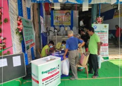 Health Awareness Camp at Bansdroni Super Market