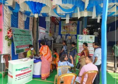 Health Awareness Camp at Bansdroni Super Market