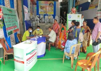 Health Awareness Camp at Bansdroni Super Market