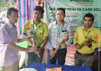 Health Awareness Camp at Bansdroni Super Market