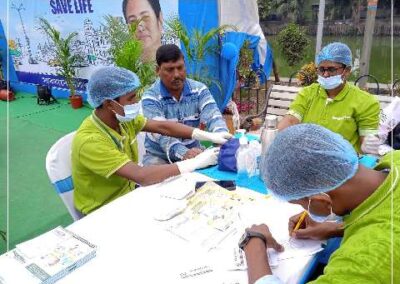 Health Checkup Camp at Garia Traffic Police Office