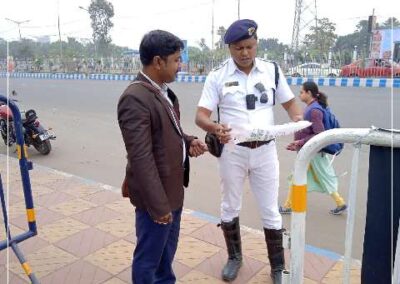 Health Checkup Camp at Garia Traffic Police Office