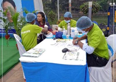 Health Checkup Camp at Garia Traffic Police Office