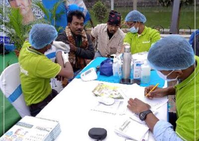 Health Checkup Camp at Garia Traffic Police Office