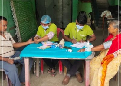 Health Awareness Camp at Bansdroni Nabatarun Sangha