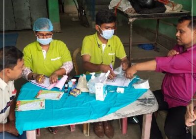 Health Awareness Camp at Bansdroni Nabatarun Sangha