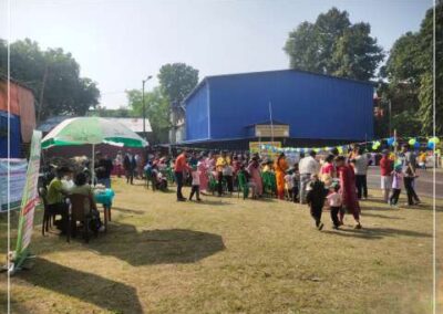 Health Awareness Camp at Little Memorial School