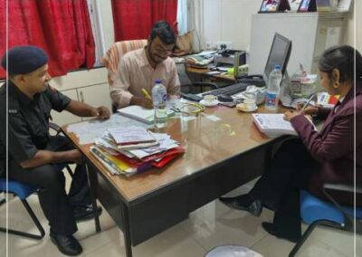 Health Awareness Camp at Naktala Ananda Ashram