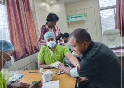 Health Awareness Camp at Naktala Ananda Ashram